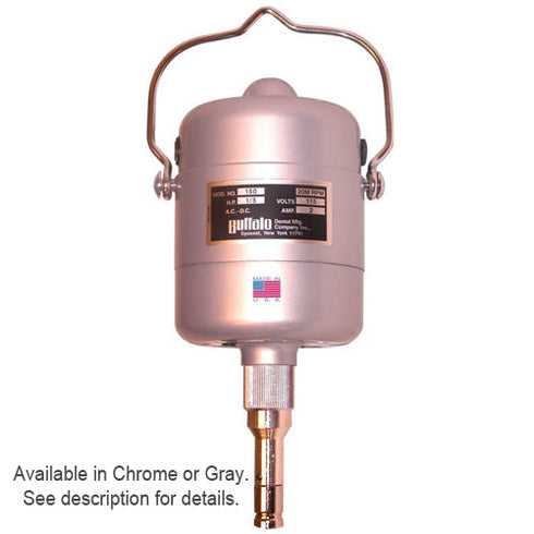 Chrome No. 150 Flex-Shaft Motor w/ No Rheo., 120V AC 37075XR